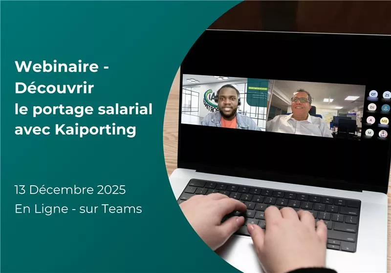 webinaire sur le portage salarial avec Kaiporting